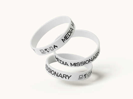 Media Missionary - Radium Wrist Band